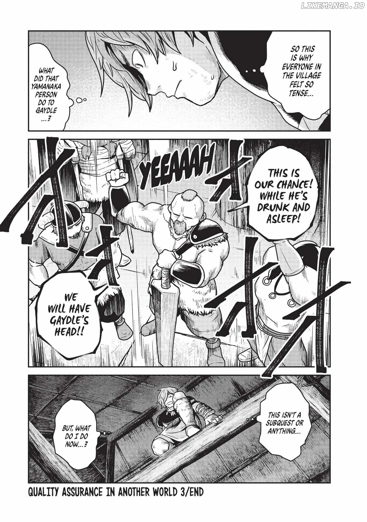Read Quality Assurance in Another World EN Manga Online