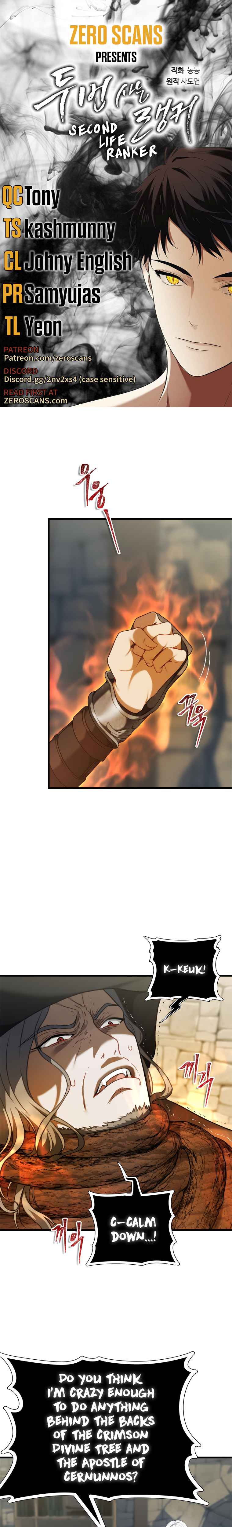 Read Ranker Who Lives A Second Time EN Manga Online