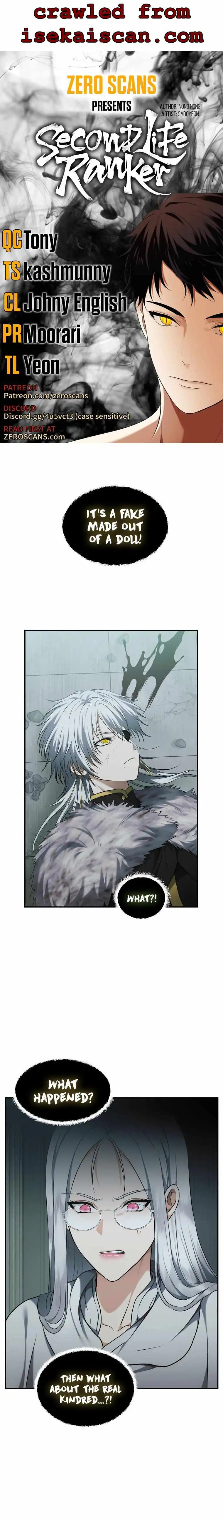 Read Ranker Who Lives A Second Time EN Manga Online