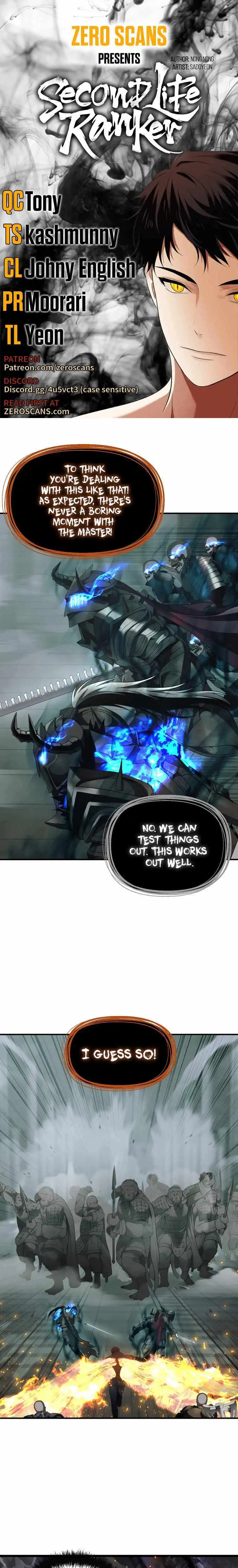 Read Ranker Who Lives A Second Time EN Manga Online