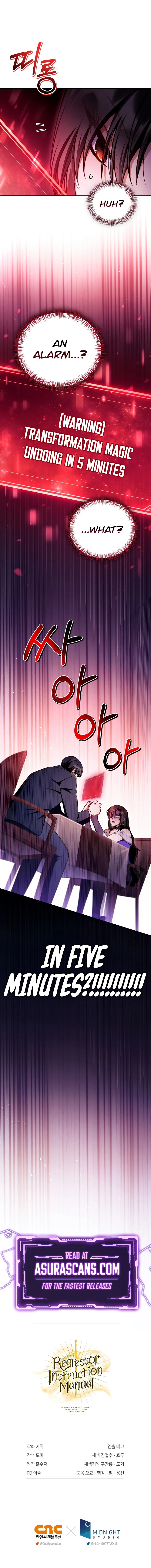 Read Regressor Instruction Manual EN Manga Online