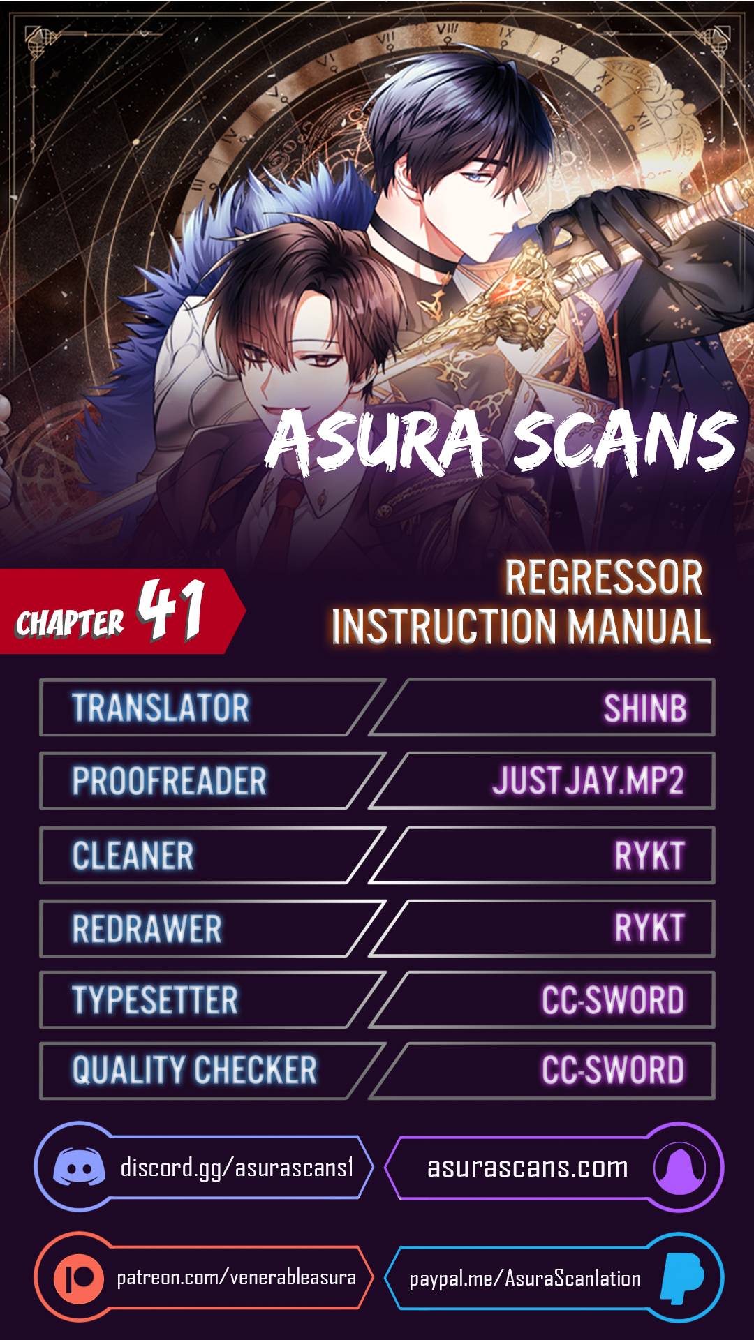 Read Regressor Instruction Manual EN Manga Online