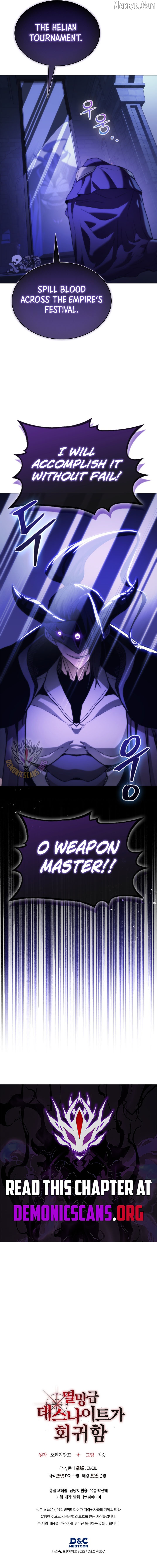Read Return of the Apocalypse-Class Death Knight EN Manga Online