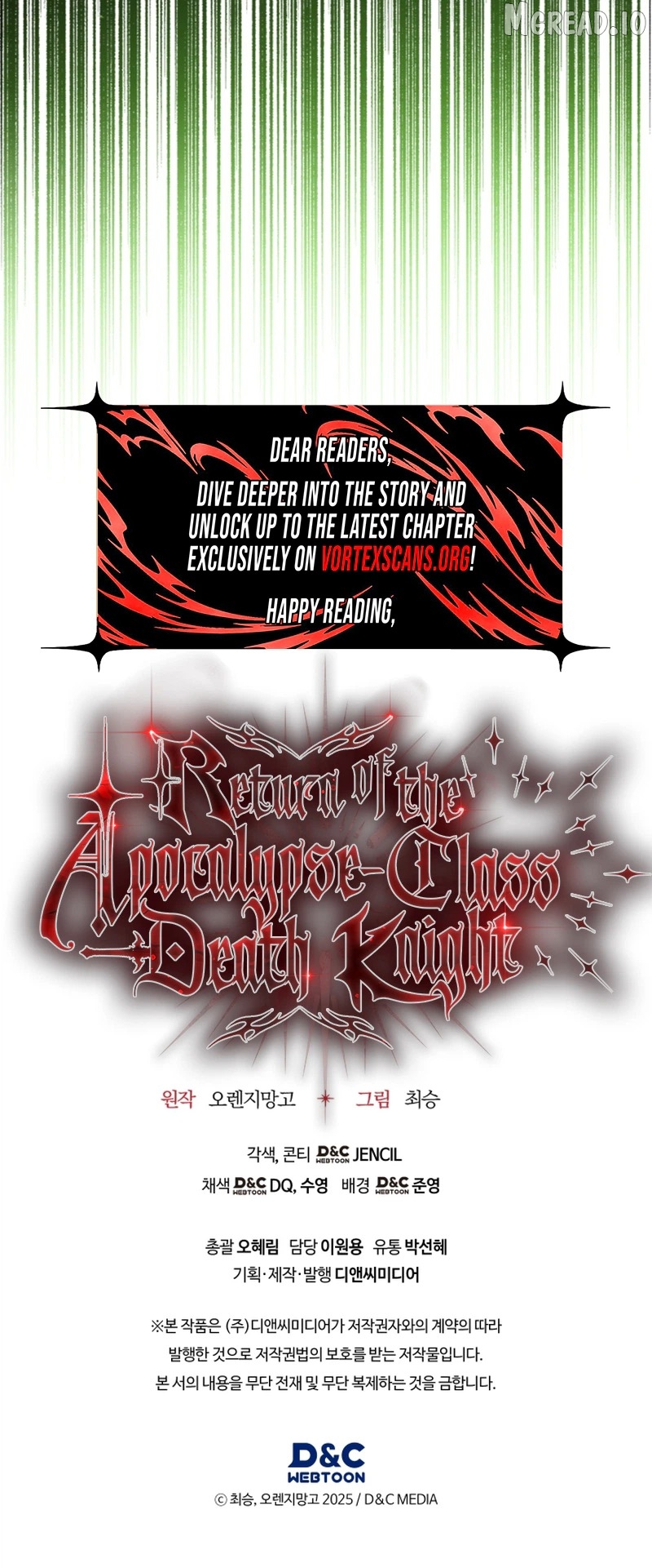 Read Return of the Apocalypse-Class Death Knight EN Manga Online