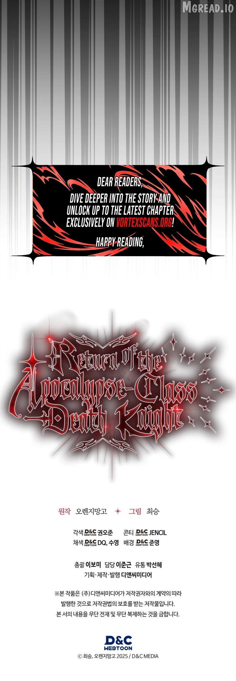 Read Return of the Apocalypse-Class Death Knight EN Manga Online