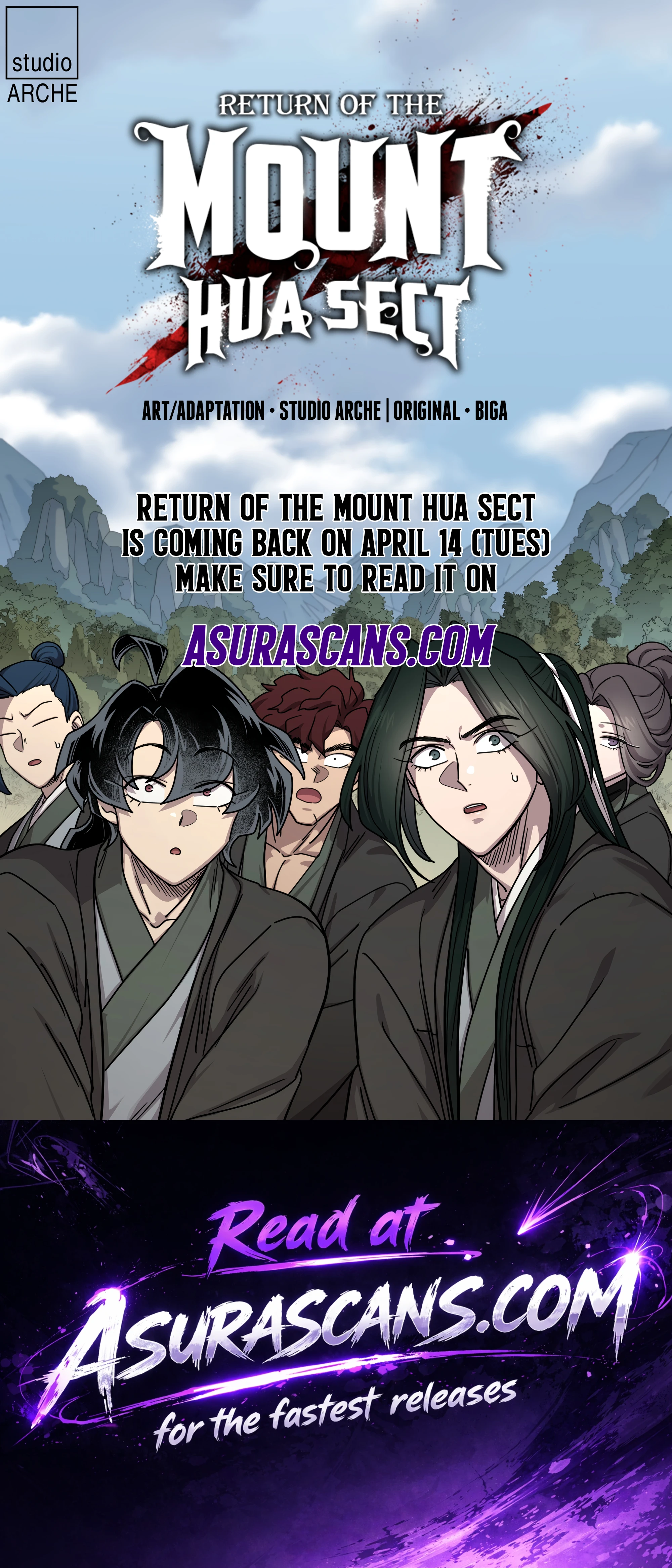 Read Return of the Mount Hua Sect EN Manga Online