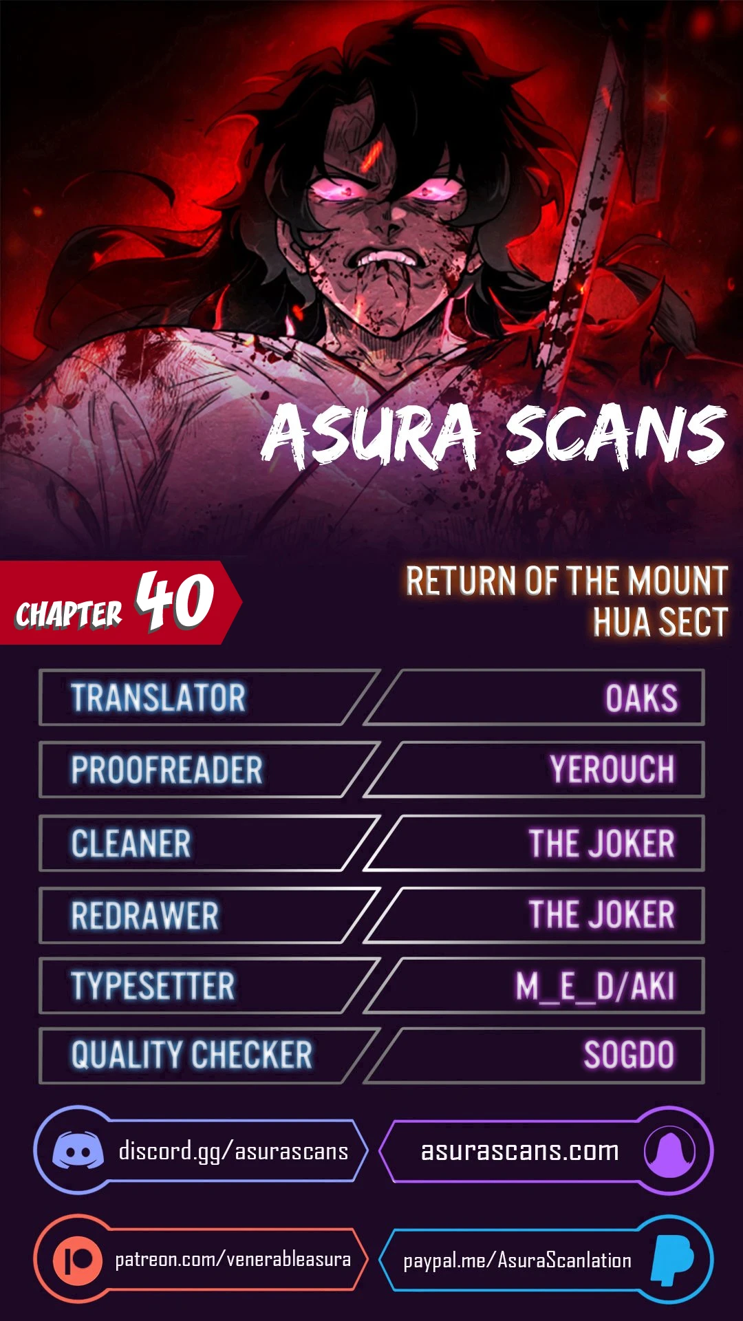 Read Return of the Mount Hua Sect EN Manga Online