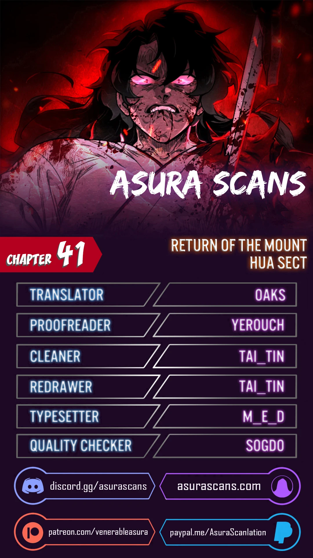 Read Return of the Mount Hua Sect EN Manga Online