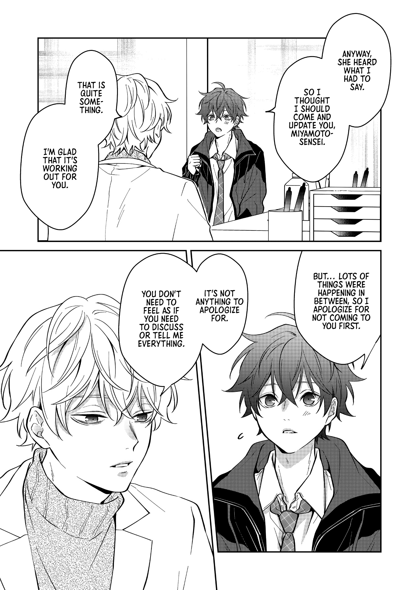 Read Sensitive Boy EN Manga Online