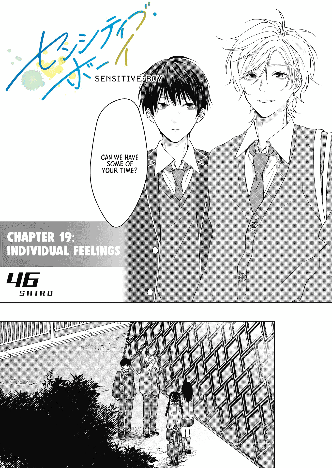 Read Sensitive Boy EN Manga Online