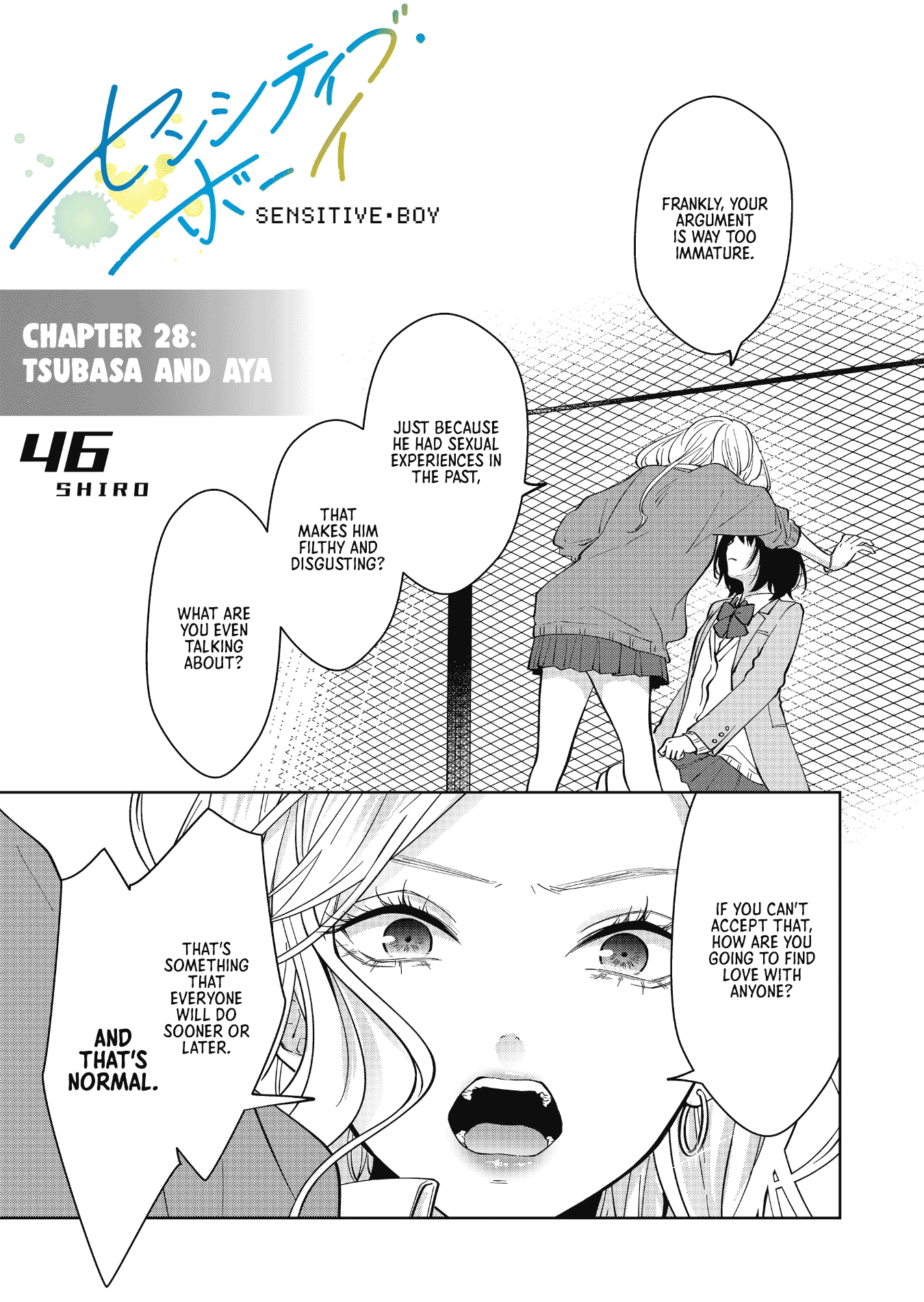Read Sensitive Boy EN Manga Online