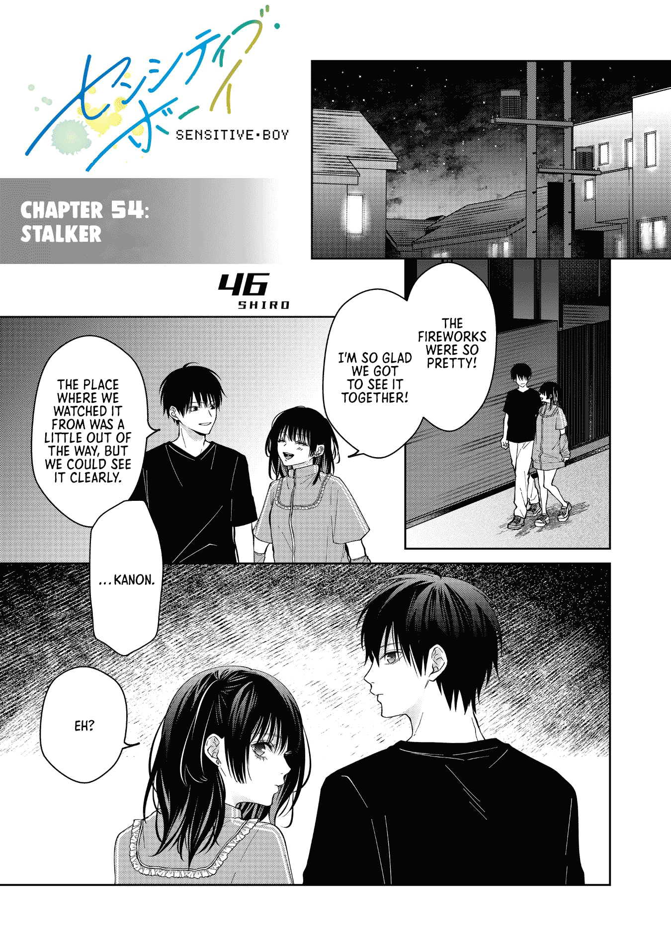 Read Sensitive Boy EN Manga Online