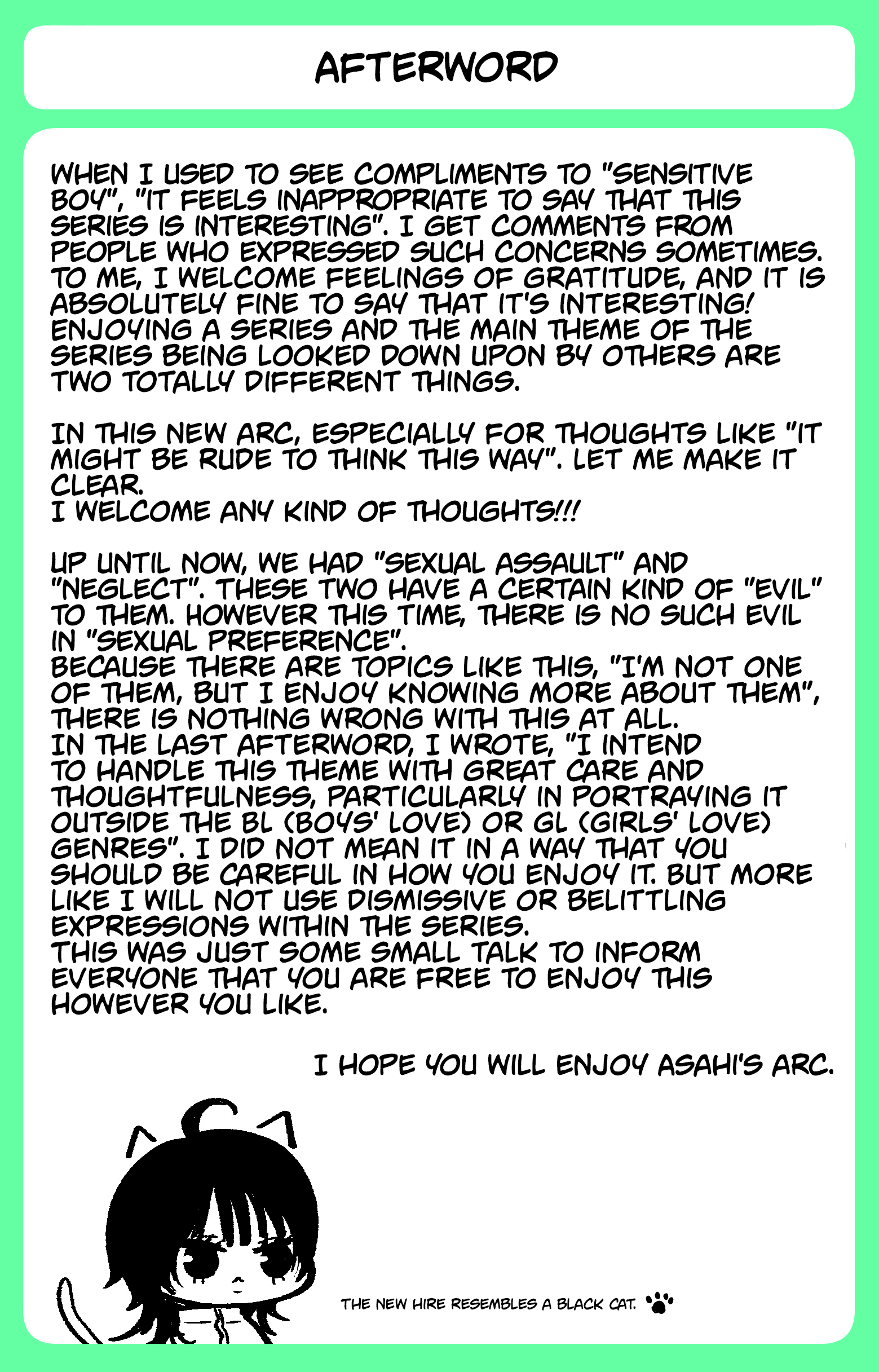 Read Sensitive Boy EN Manga Online