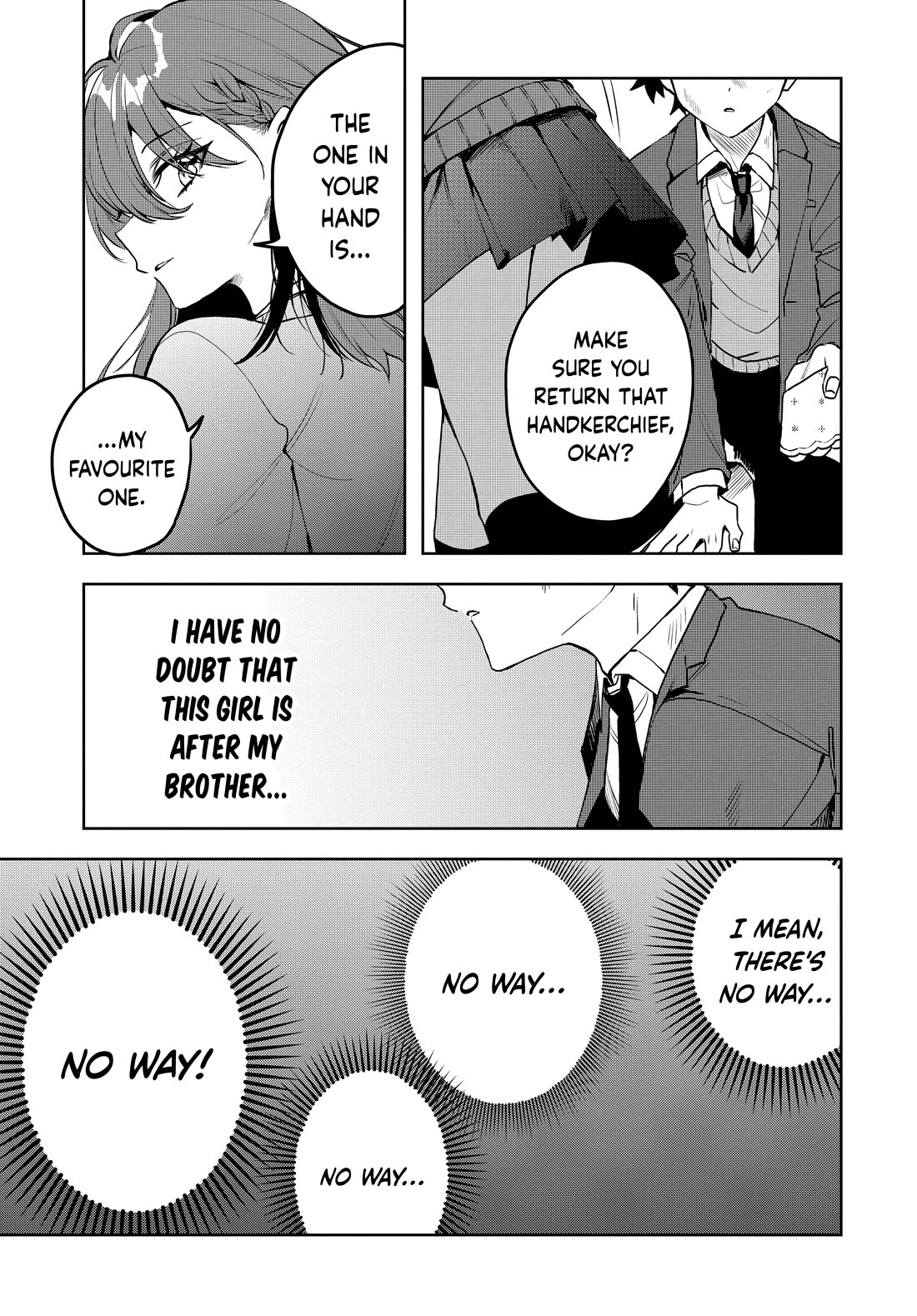 Read She's Likely Aiming for My Older Brother EN Manga Online