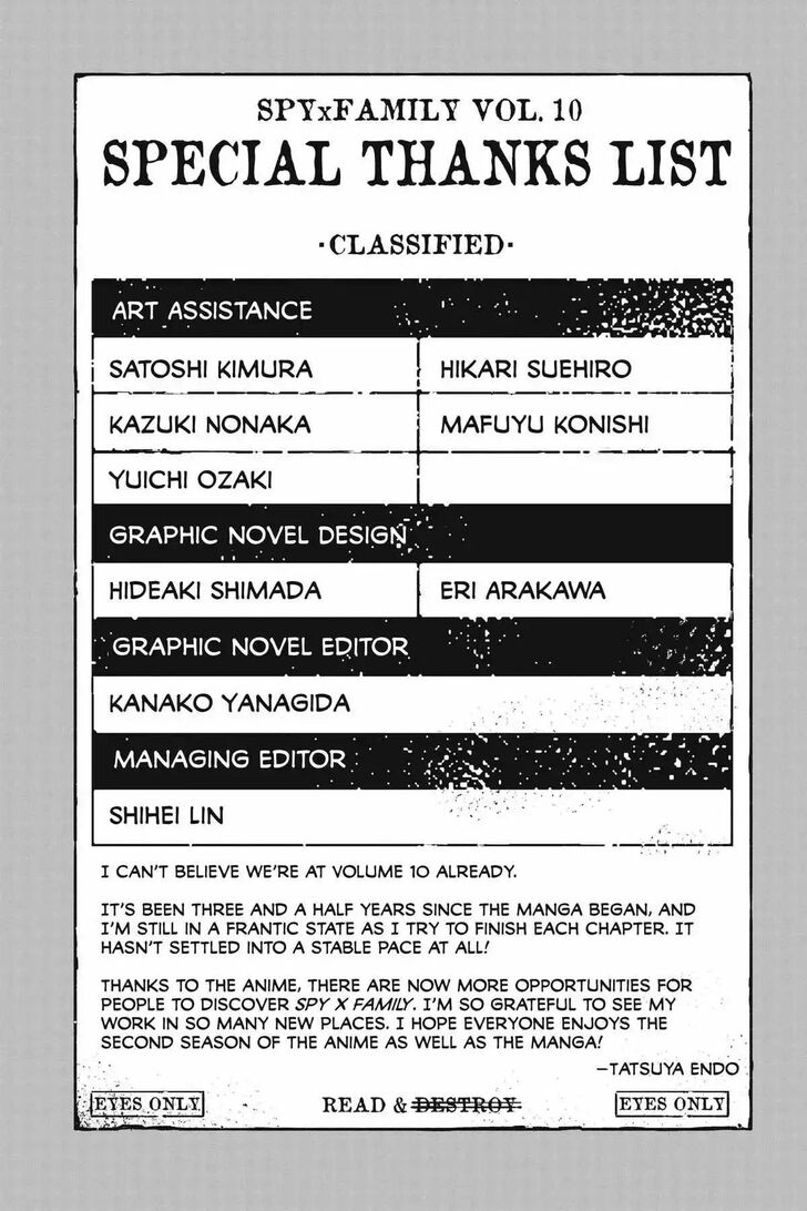 Read Spy X Family EN Manga Online