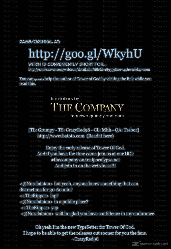 Read TOWER OF GOD EN Manga Online
