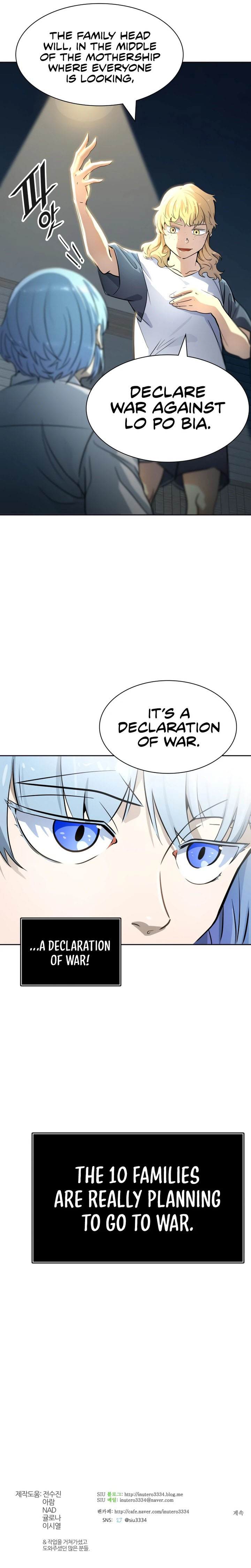 Read TOWER OF GOD EN Manga Online