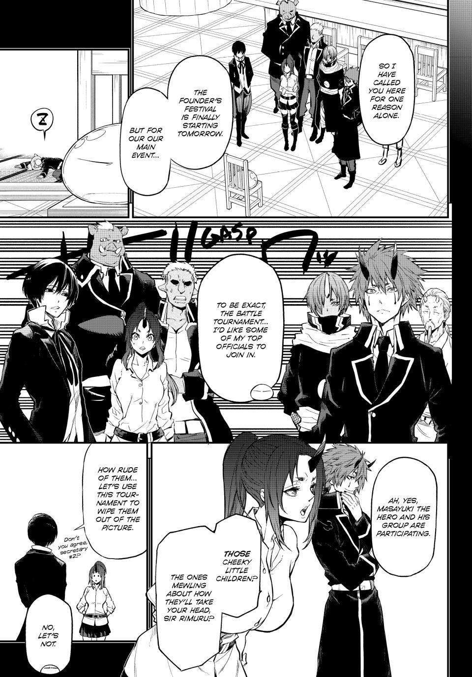Read That Time I Got Reincarnated As A Slime Manga Online