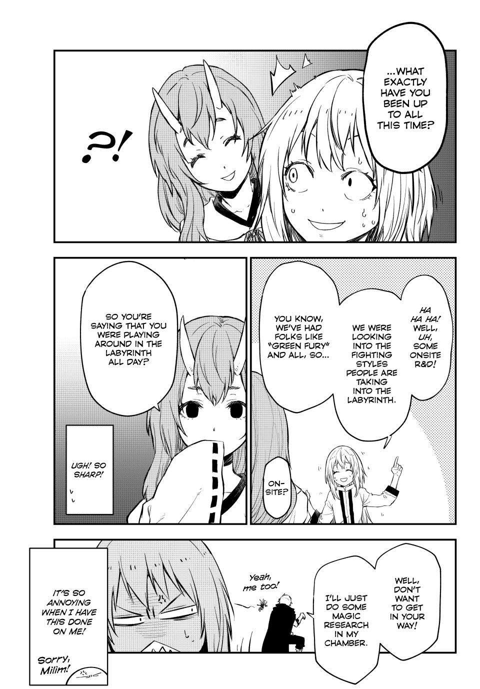 Read That Time I Got Reincarnated As A Slime Manga Online
