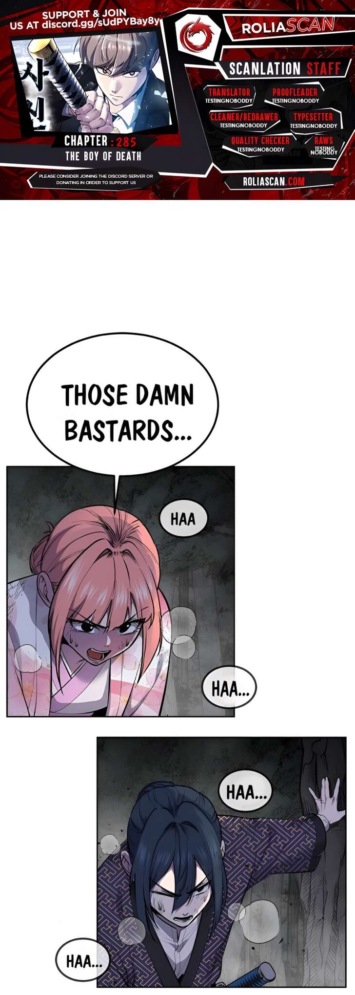 Read The Boy of Death EN Manga Online