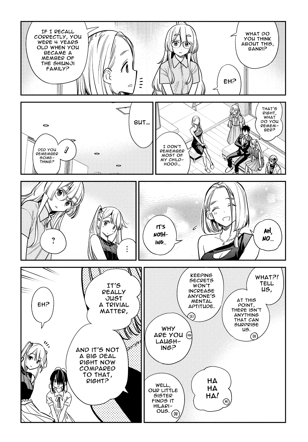 Read The Children of Shiunji Family EN Manga Online