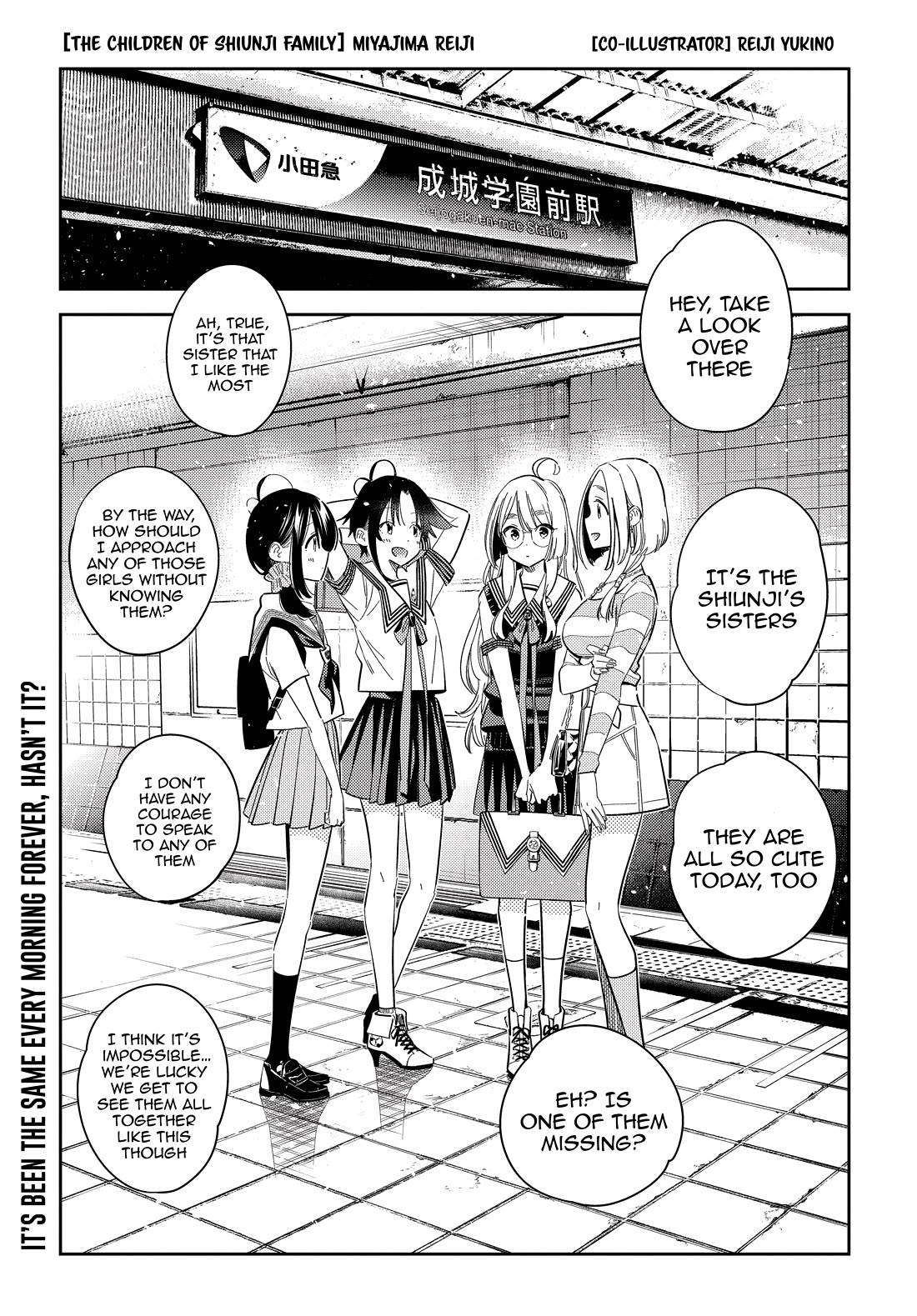 Read The Children of Shiunji Family EN Manga Online