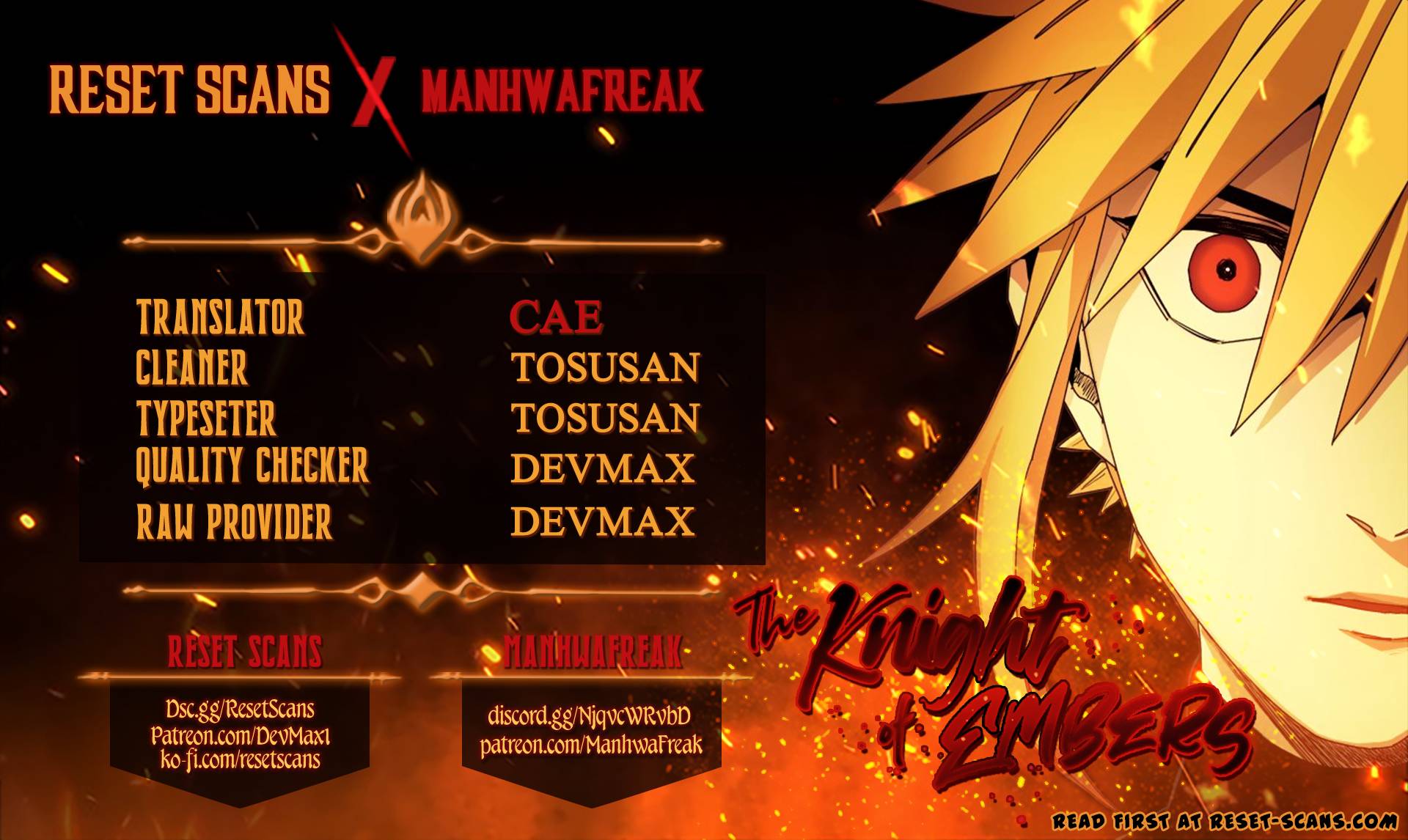 Read The Ember Knight EN Manga Online