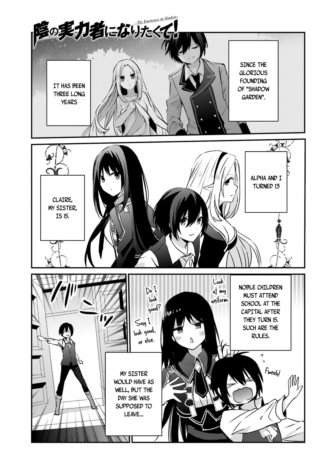 Read The Eminence in Shadow EN Manga Online