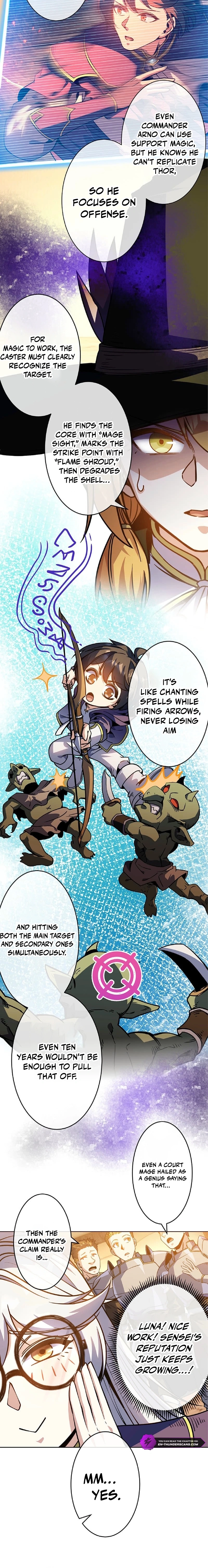 Read The Eternal Support Mage Becomes the Strongest Sage EN Manga Online