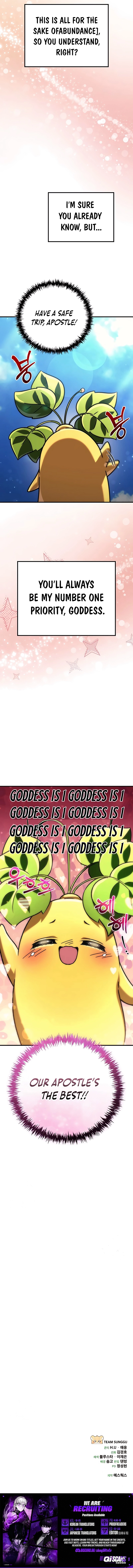 Read The Goddess of Abundance and the Genius Troublemaker Apostle EN Manga Online