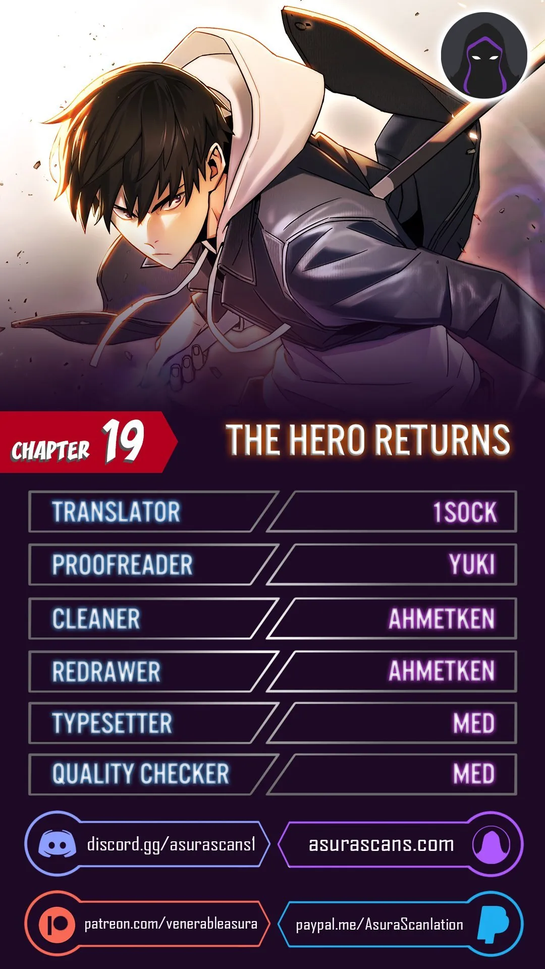 Read The Hero Returns EN Manga Online