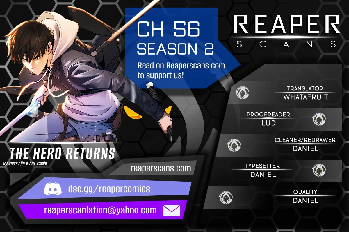 Read The Hero Returns EN Manga Online