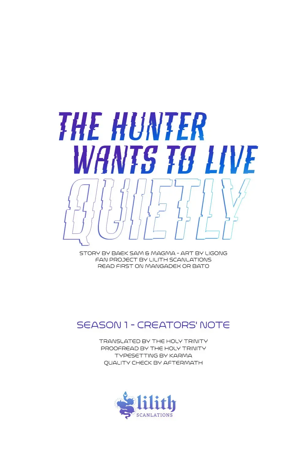 Read The Hunter's Gonna Lay Low Manga Online