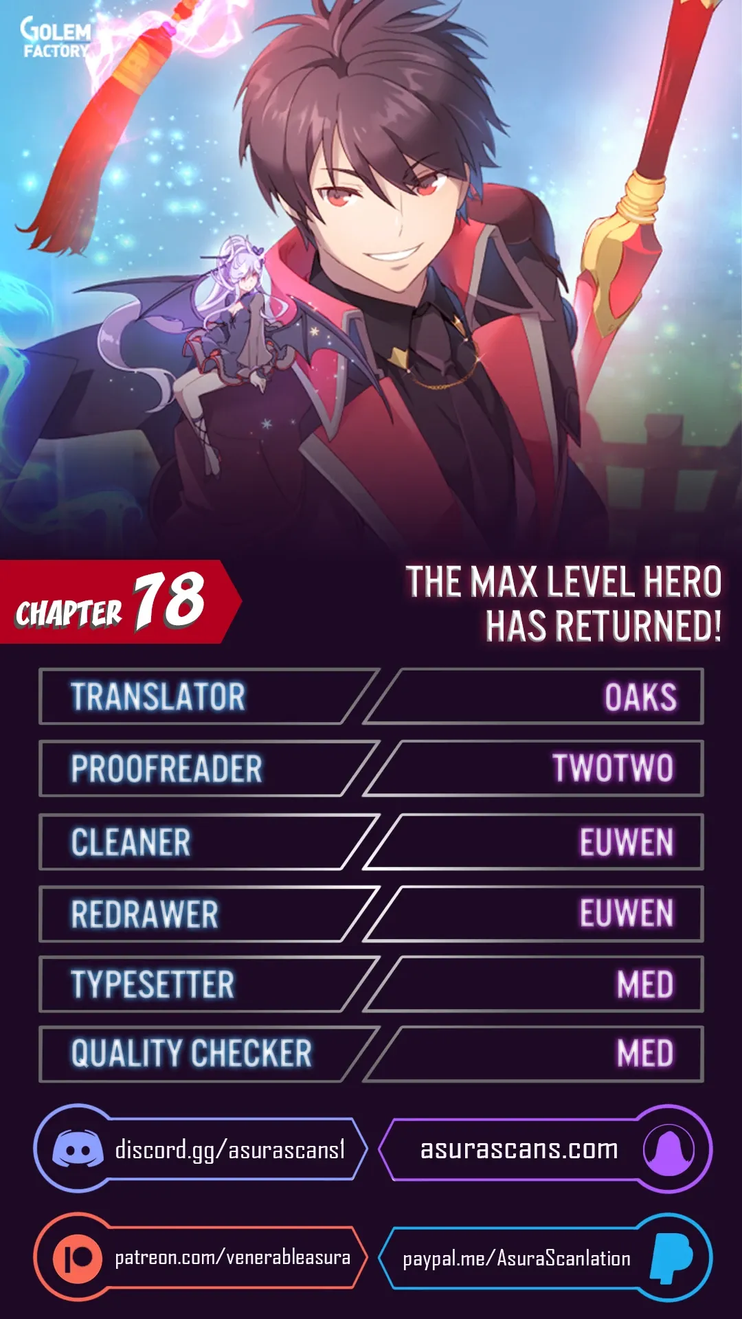 Read The Max Level Hero has Returned! EN Manga Online