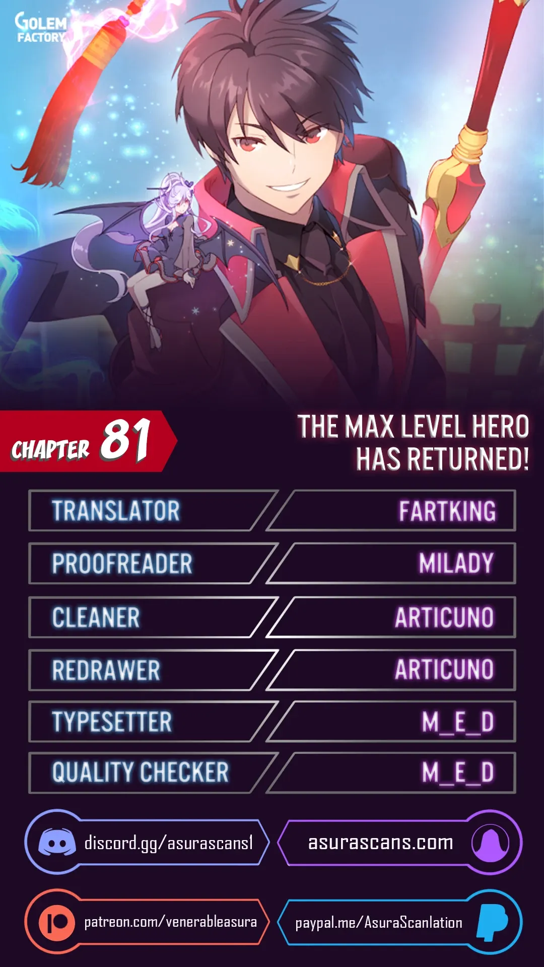 Read The Max Level Hero has Returned! EN Manga Online