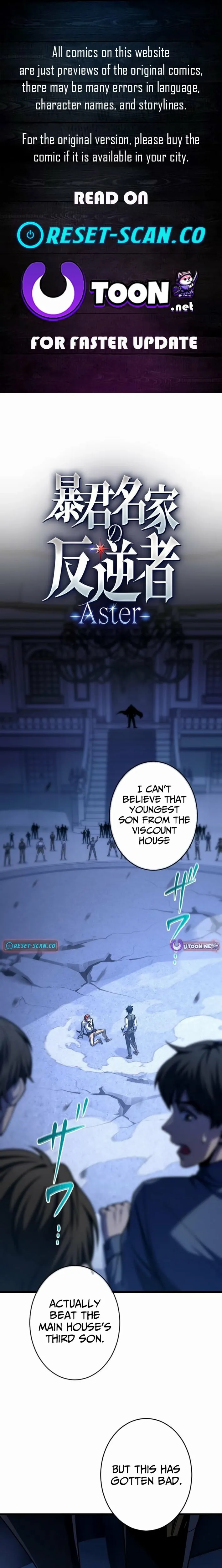Read The Rebel of the Tyrant Noble House Manga Online
