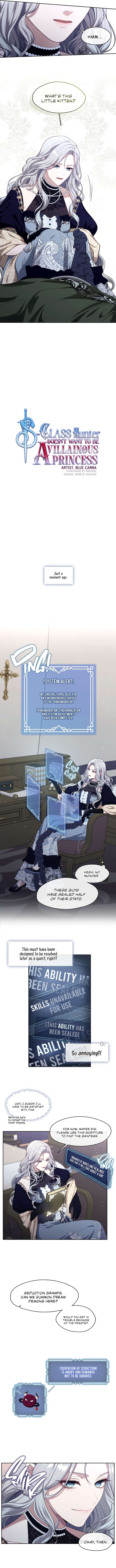 Read The S-Class Hunter Doesn't Want to Be a Villainous Princess EN Manga Online