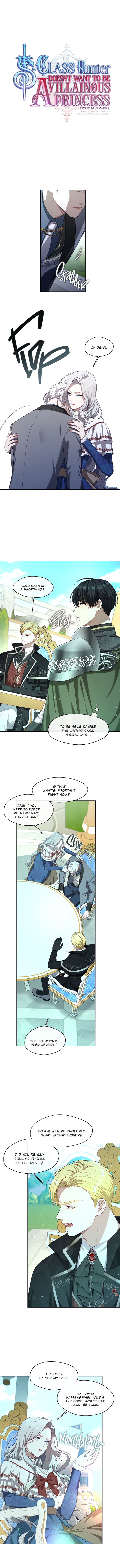Read The S-Class Hunter Doesn't Want to Be a Villainous Princess EN Manga Online