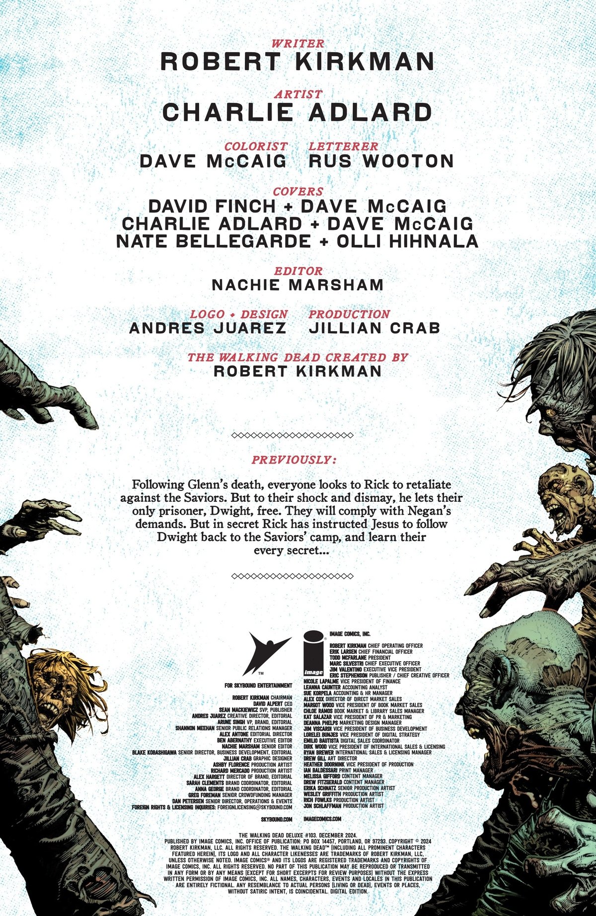 Read The Walking Dead Deluxe 2020 EN Manga Online