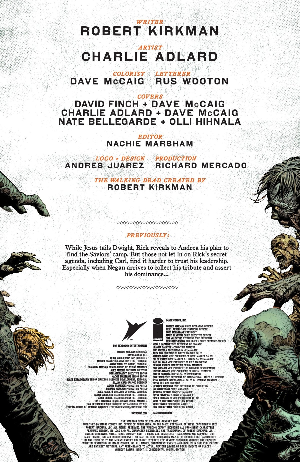 Read The Walking Dead Deluxe 2020 EN Manga Online