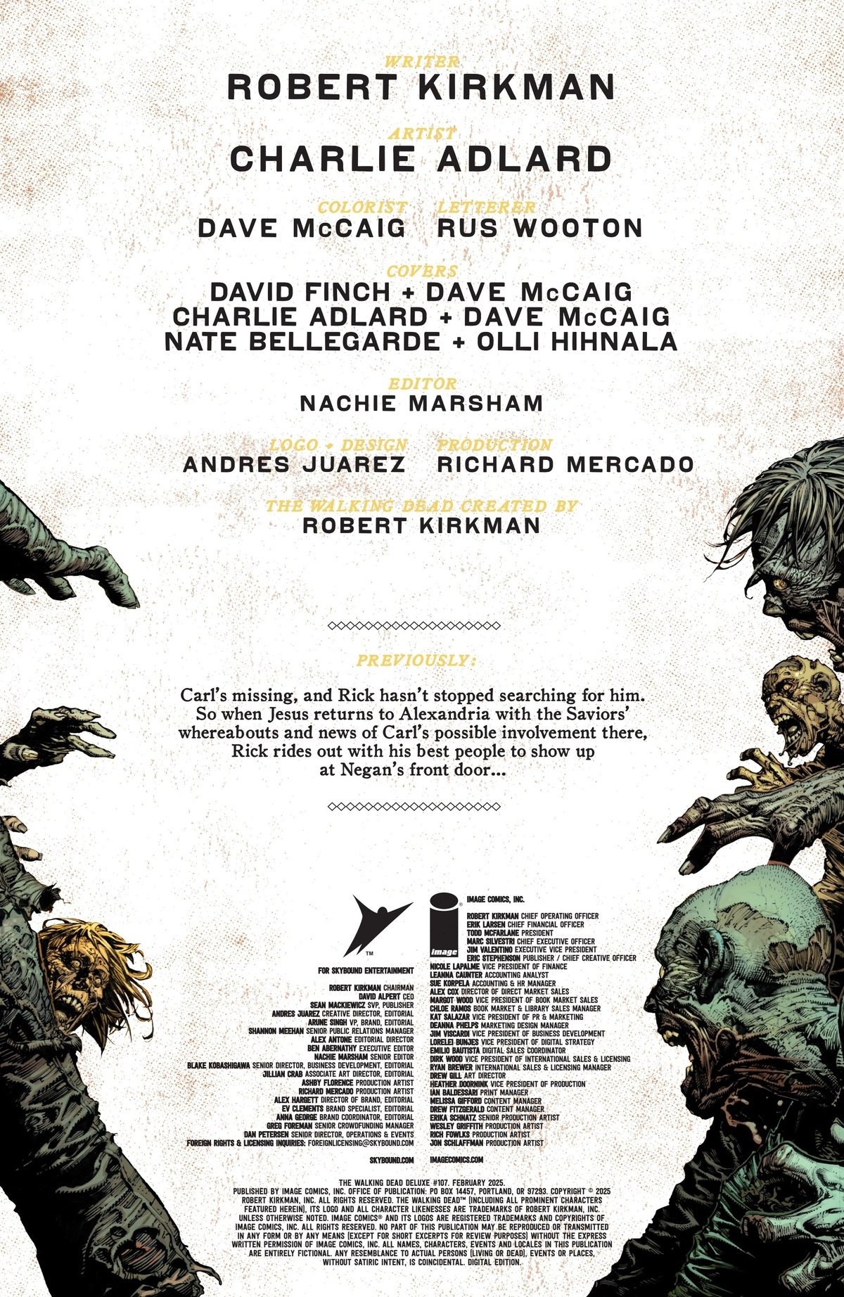 Read The Walking Dead Deluxe 2020 EN Manga Online
