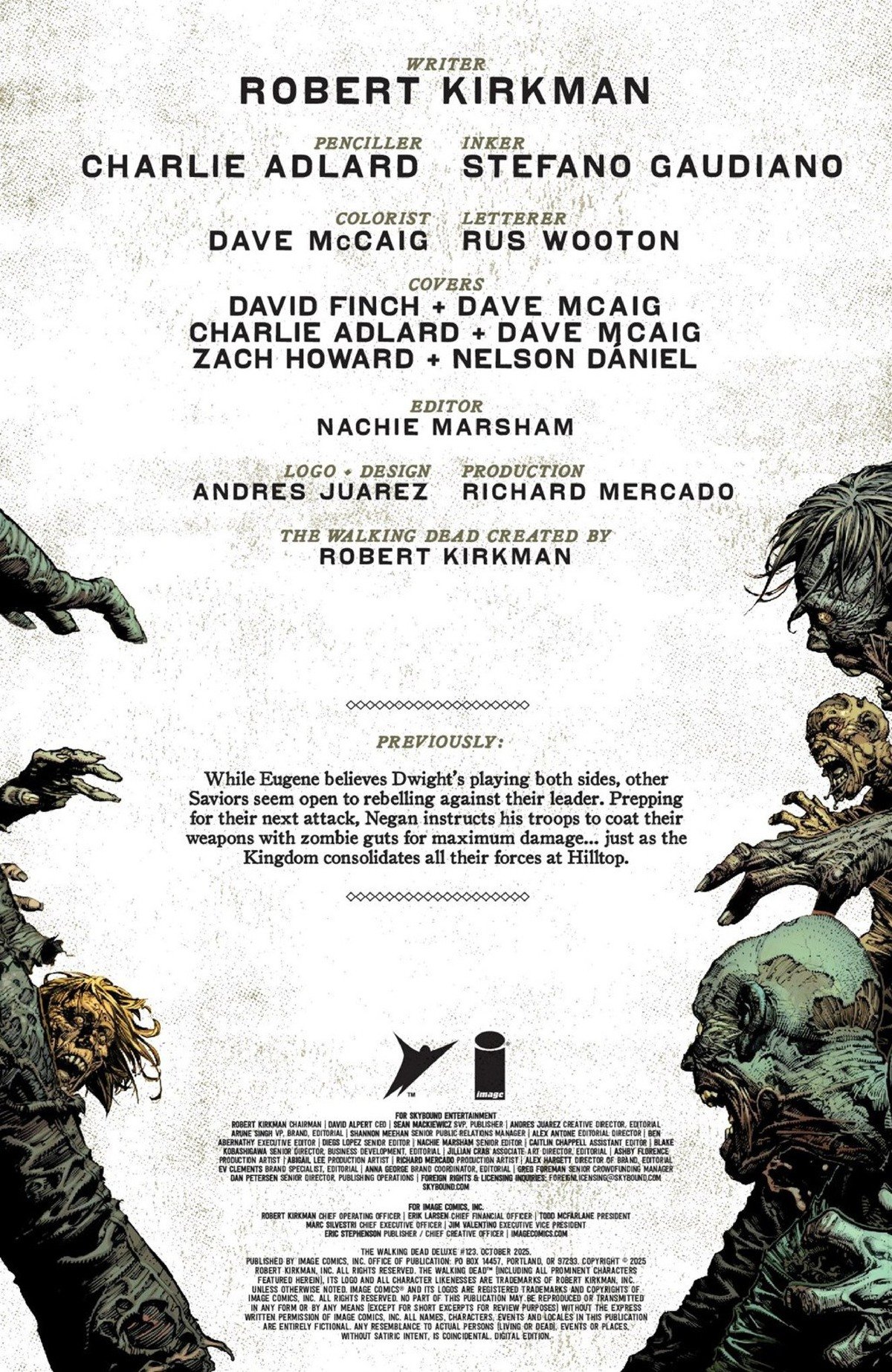 Read The Walking Dead Deluxe 2020 EN Manga Online