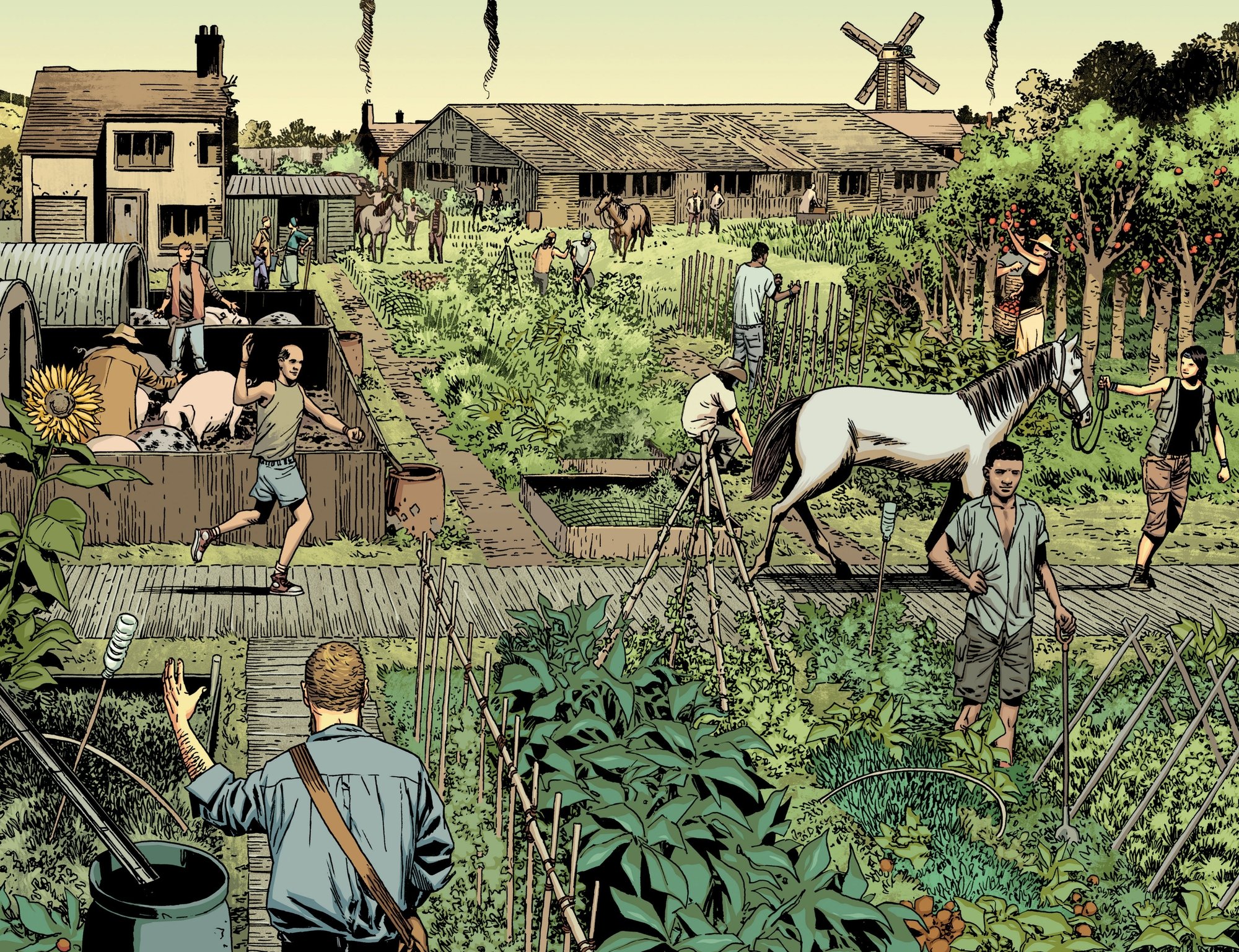 Read The Walking Dead Deluxe 2020 EN Manga Online