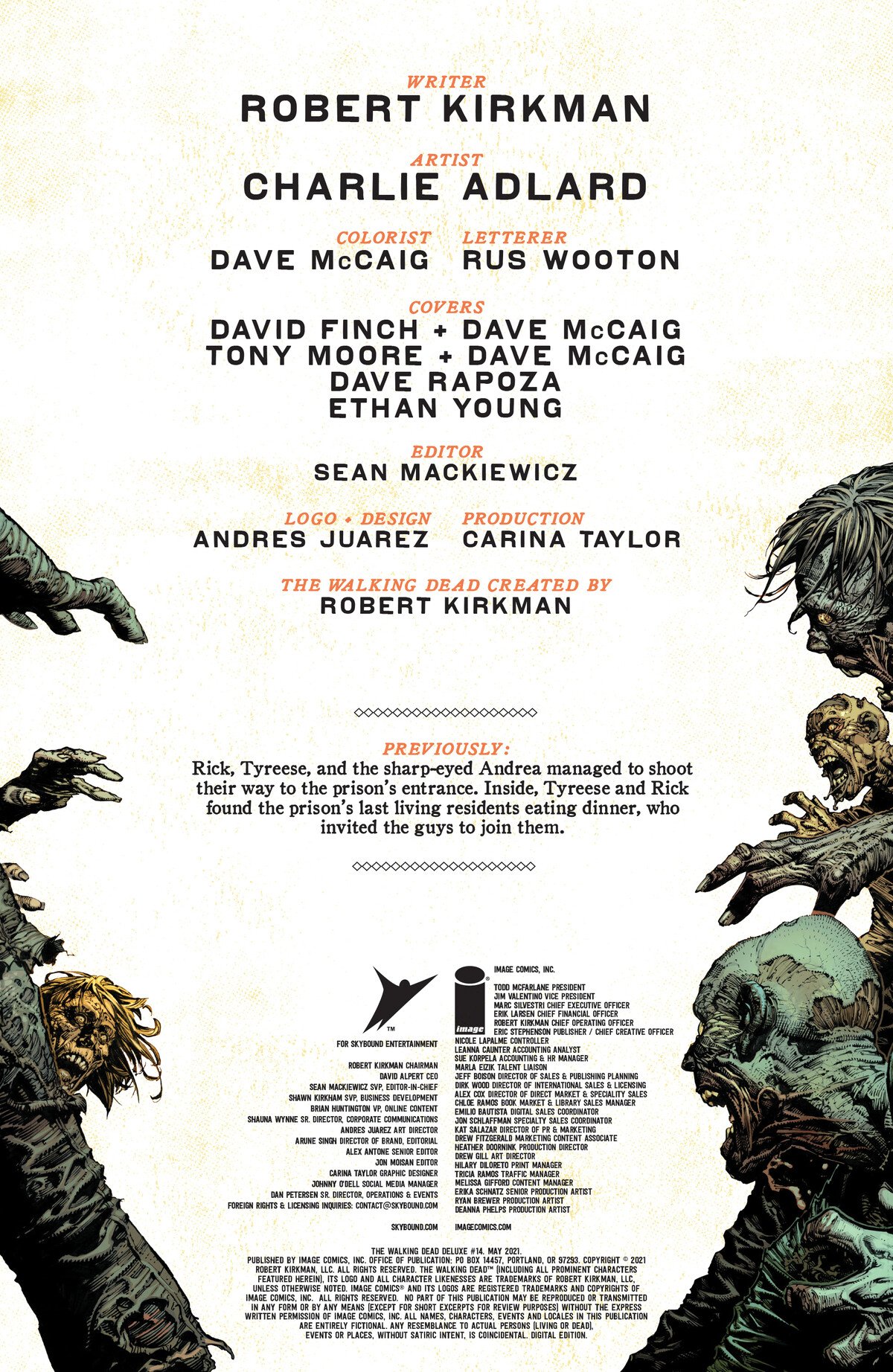 Read The Walking Dead Deluxe 2020 EN Manga Online