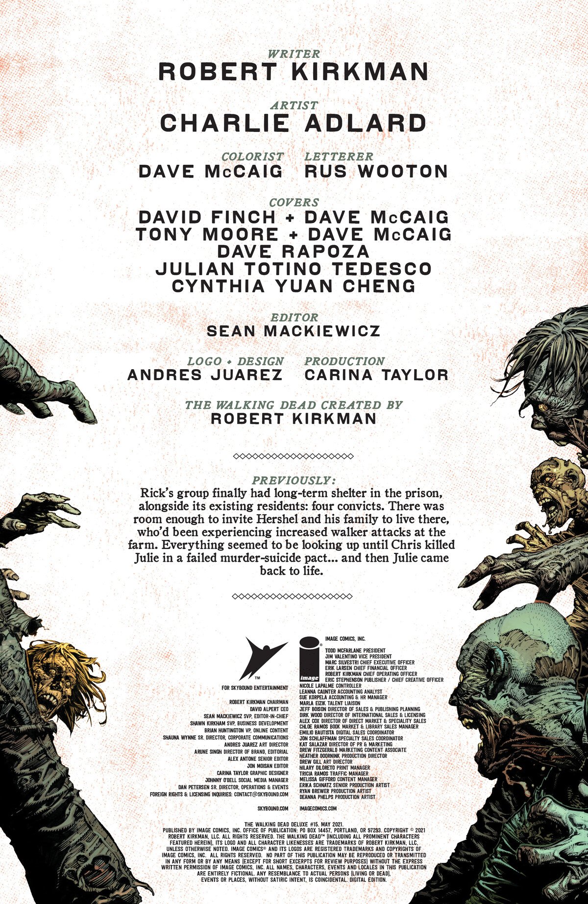 Read The Walking Dead Deluxe 2020 EN Manga Online