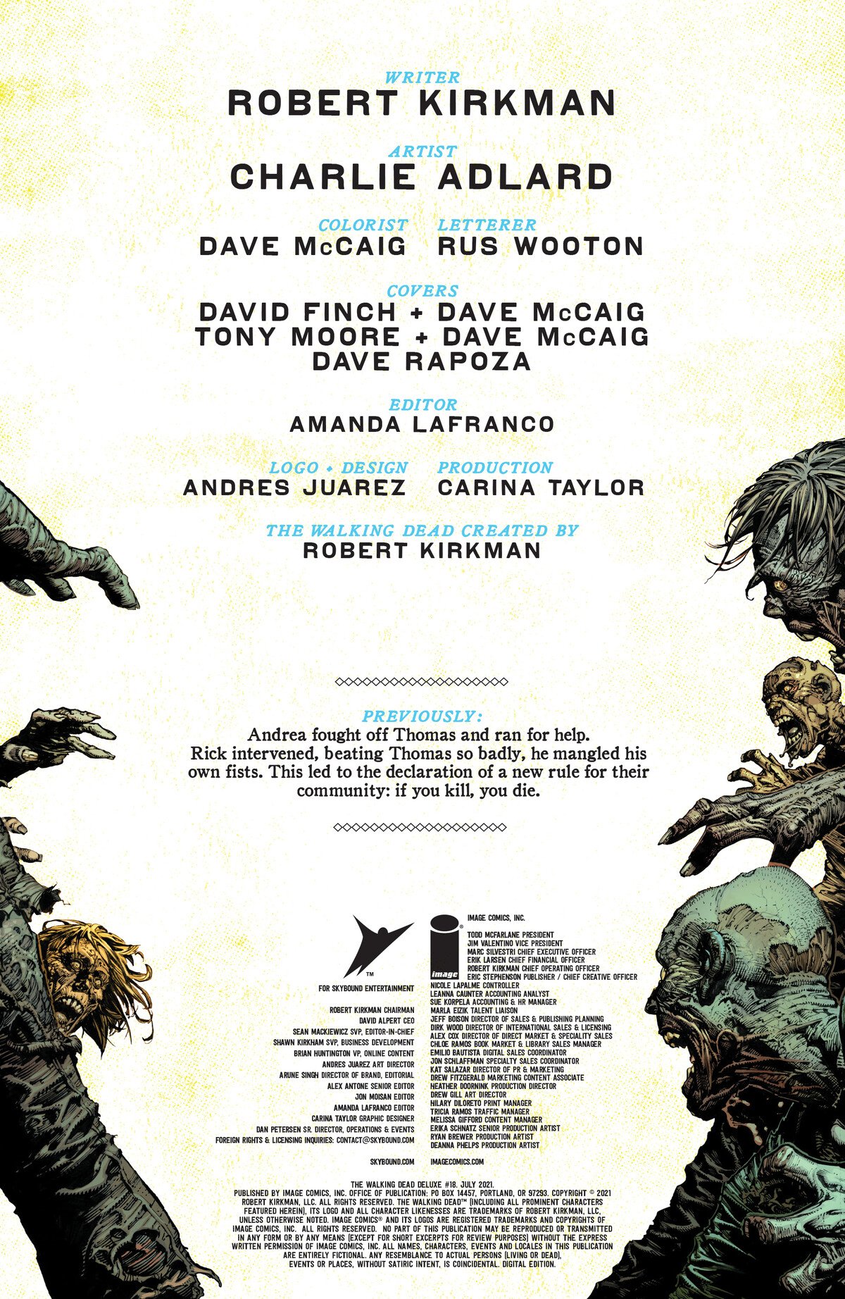 Read The Walking Dead Deluxe 2020 EN Manga Online
