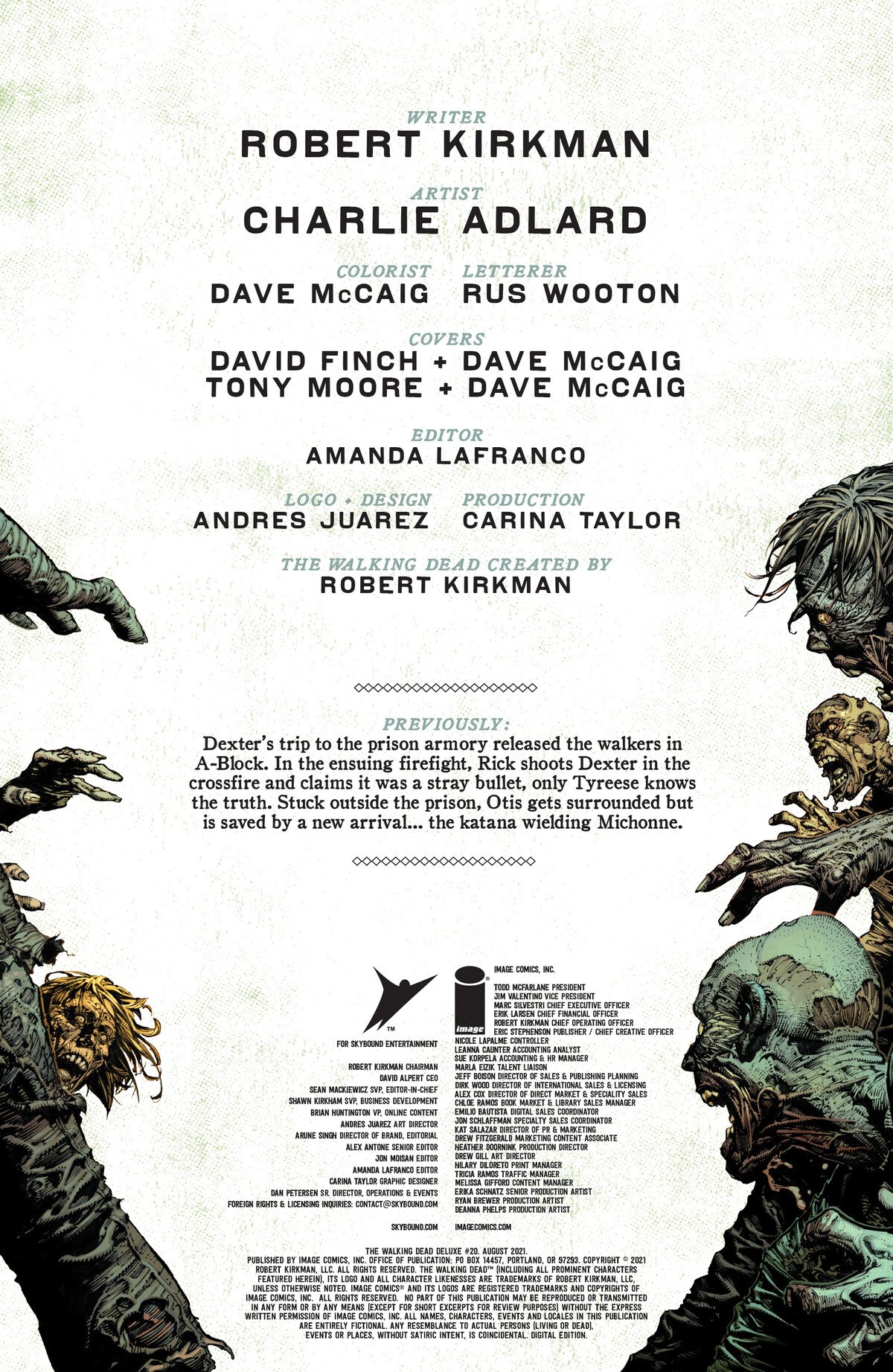 Read The Walking Dead Deluxe 2020 EN Manga Online