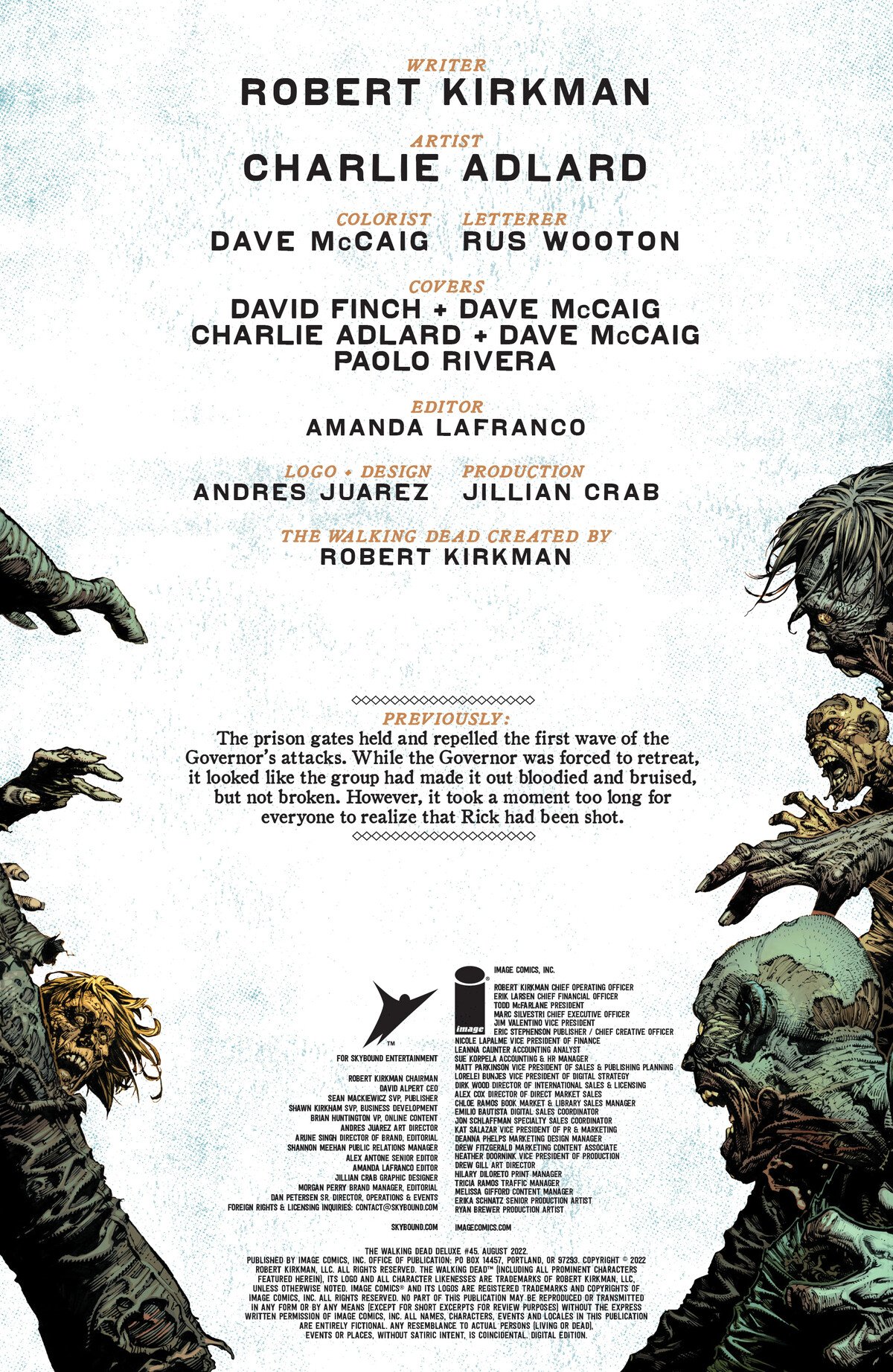 Read The Walking Dead Deluxe 2020 EN Manga Online