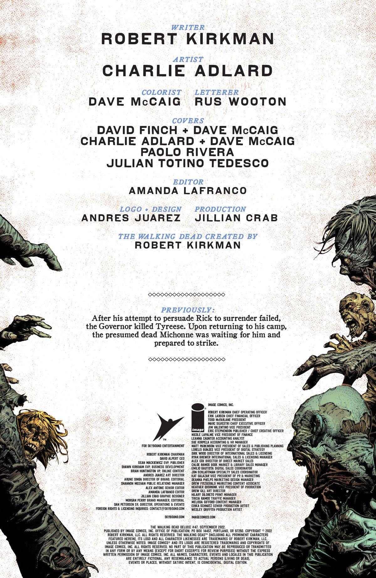 Read The Walking Dead Deluxe 2020 EN Manga Online