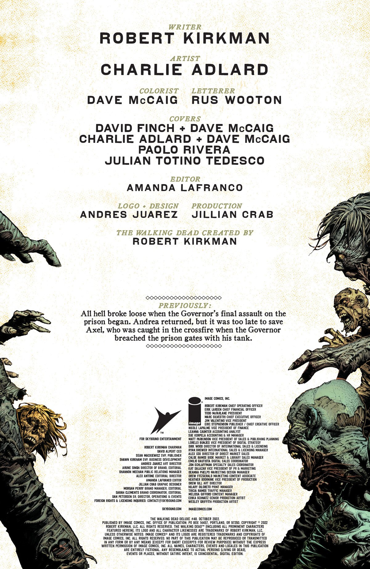 Read The Walking Dead Deluxe 2020 EN Manga Online